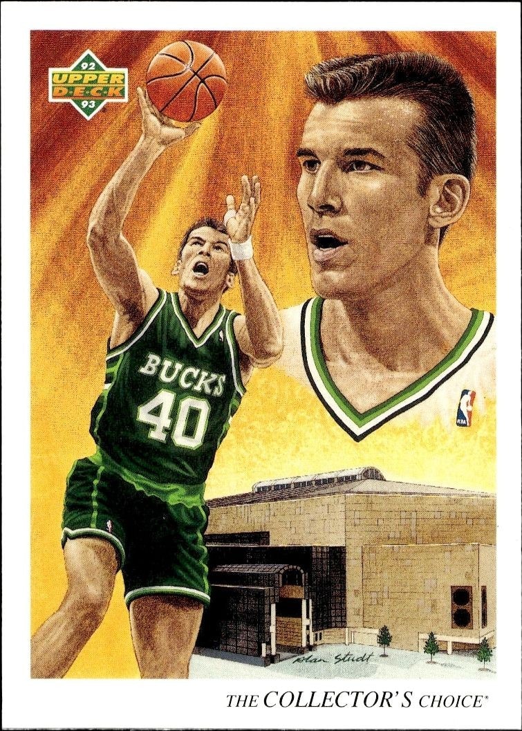 1992-93 Upper-Deck Frank Brickowski #35 trading card