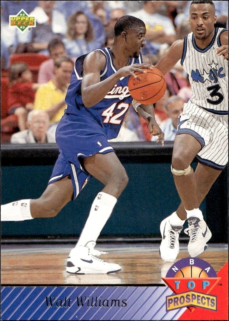 1992-93 Upper-Deck Walt Williams #479 trading card
