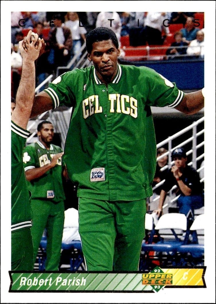 1992-93 Upper-Deck Robert Parish #179 trading card