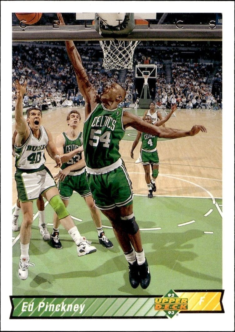 1992-93 Upper-Deck Ed Pinckney #257 trading card