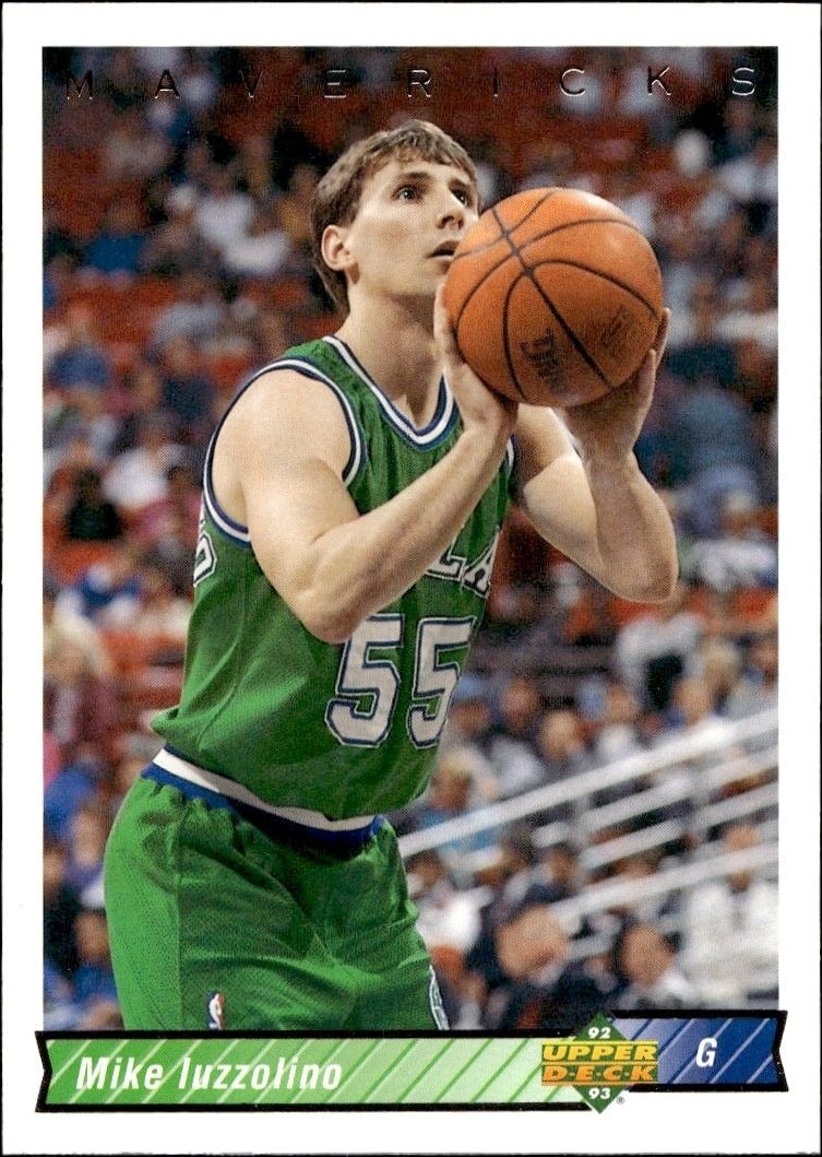 1992-93 Upper-Deck Mike Iuzzolino #267 trading card
