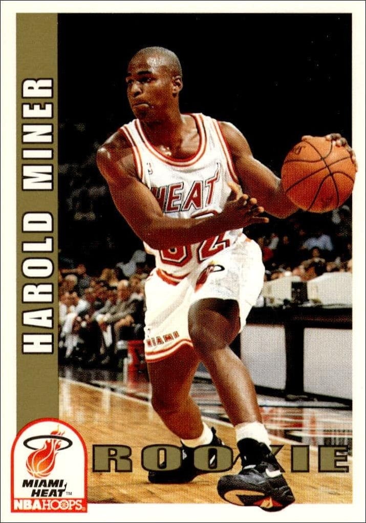 1992-93 Skybox NBA Hoops Series 2 Harold Miner #413 trading card