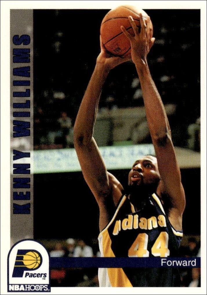 1992-93 Skybox NBA Hoops Series 2 Kenny Williams #400 trading card