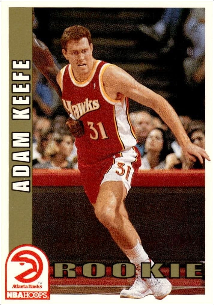 1992-93 Skybox NBA Hoops Series 2 Adam Keefe #352 trading card