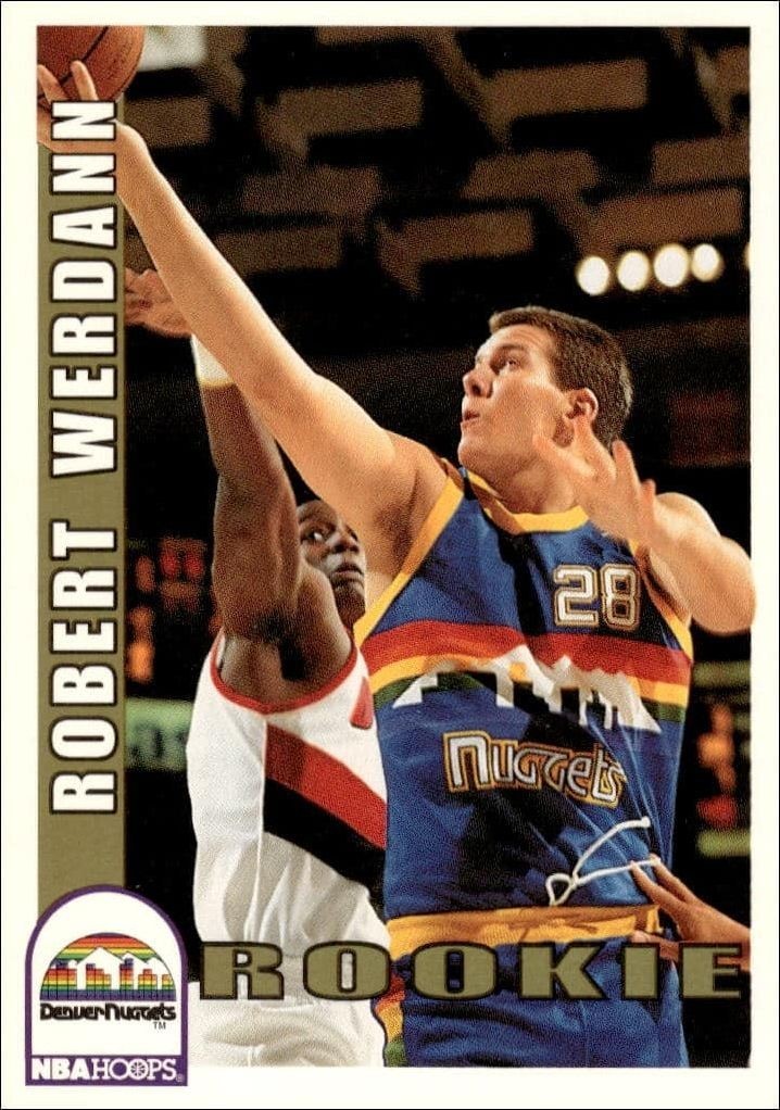 1992-93 Skybox NBA Hoops Series 2 Robert Werdann #379 trading card