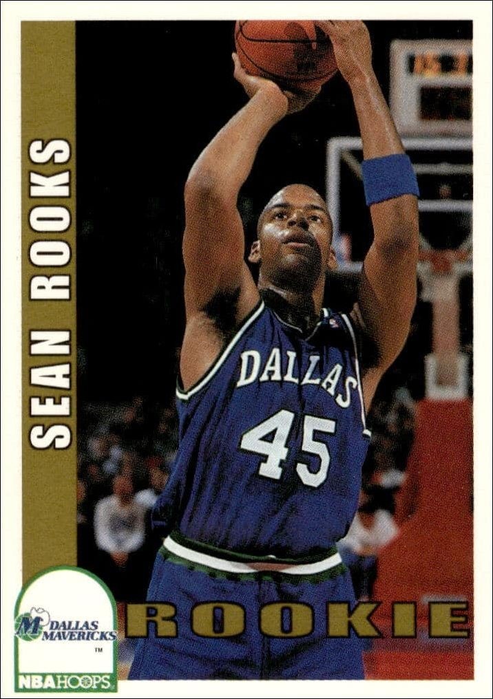 1992-93 Skybox NBA Hoops Series 2 Sean Rooks #373 trading card