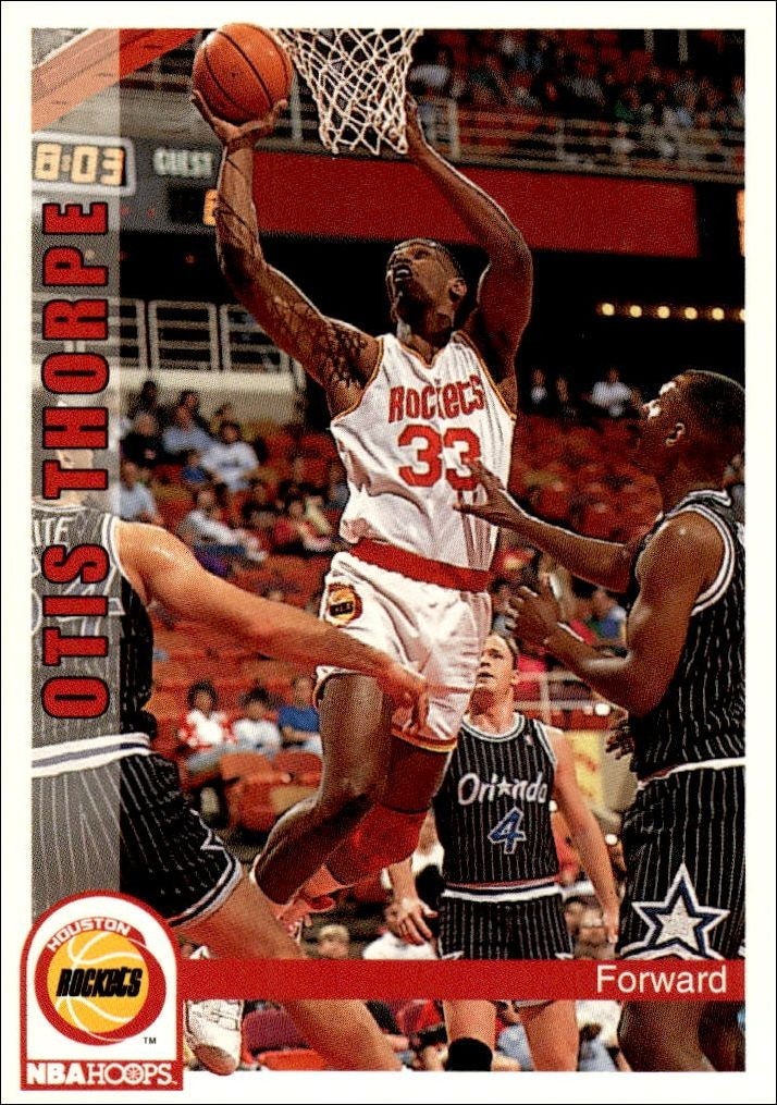 1992-93 Skybox NBA Hoops Series 1 Otis Thorpe #88 trading card
