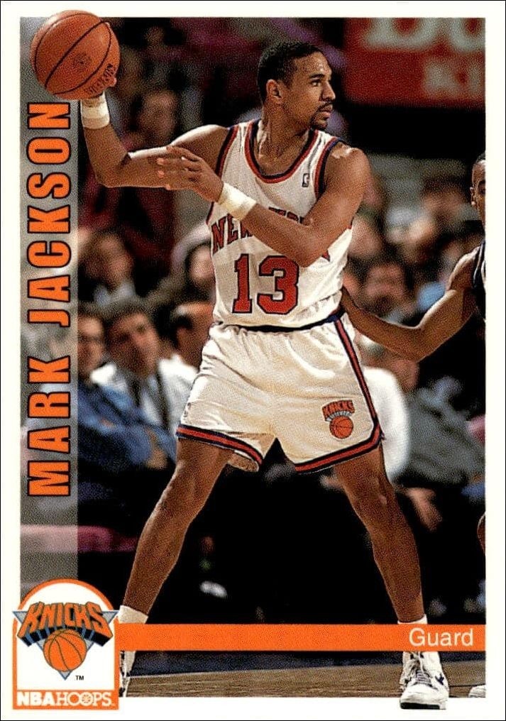 1992-93 Skybox NBA Hoops Series 1 Mark Jackson #154 trading card