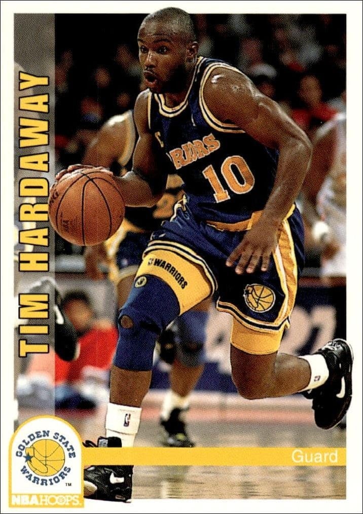 1992-93 Skybox NBA Hoops Series 1 Tim Hardaway #74 trading card