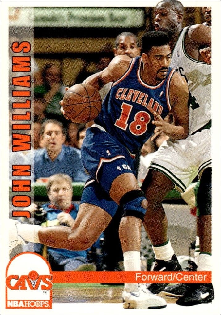 1992-93 Skybox NBA Hoops Series 1 John Williams #44 trading card