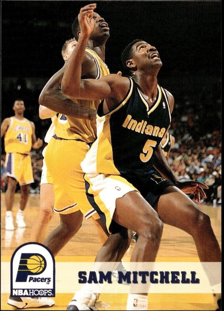 1993-94 Skybox NBA Hoops Series 1 Sam Mitchell #88 trading card