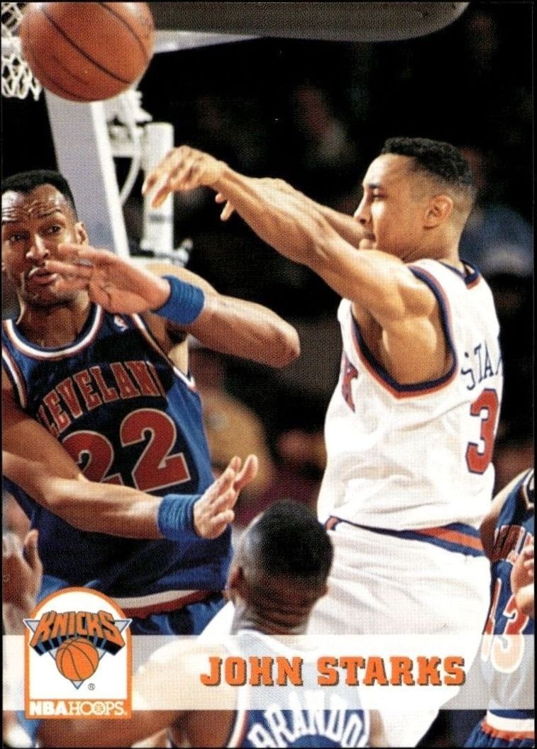 1993-94 Skybox NBA Hoops Series 1 John Starks #151 trading card