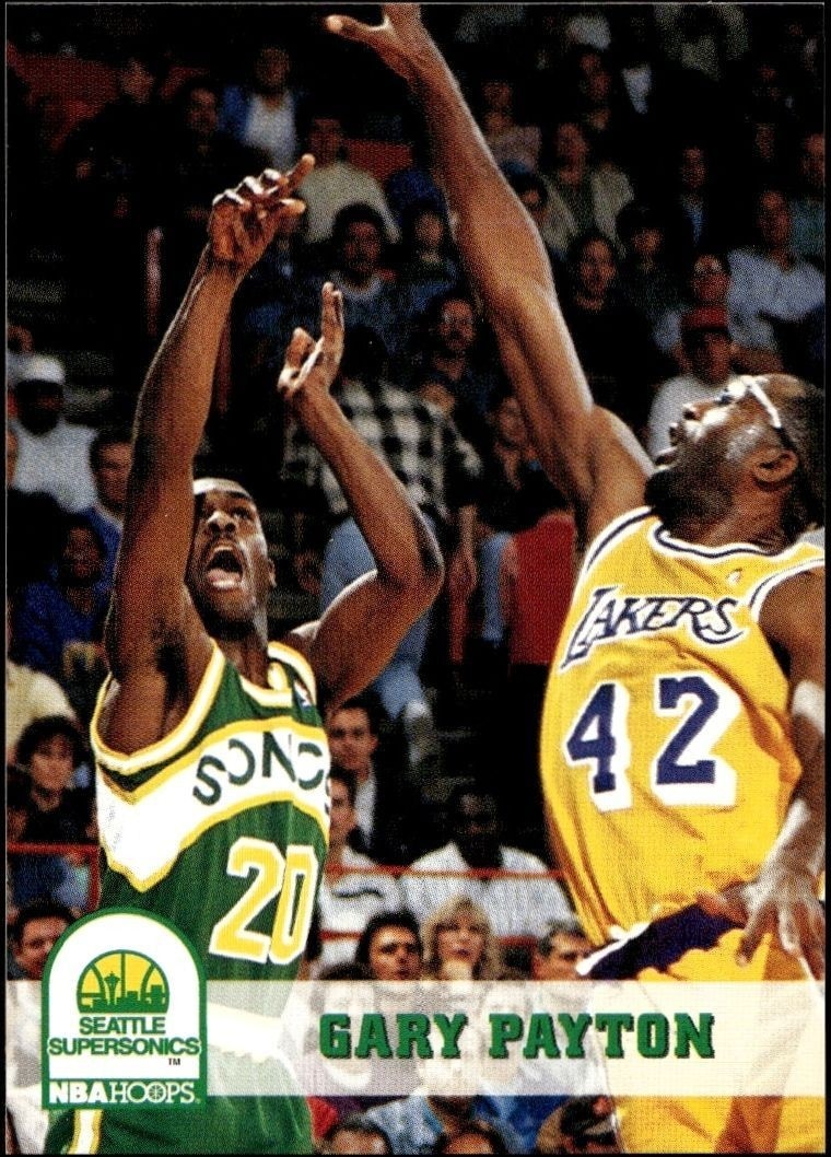 1993-94 Skybox NBA Hoops Series 1 Gary Payton #210 trading card