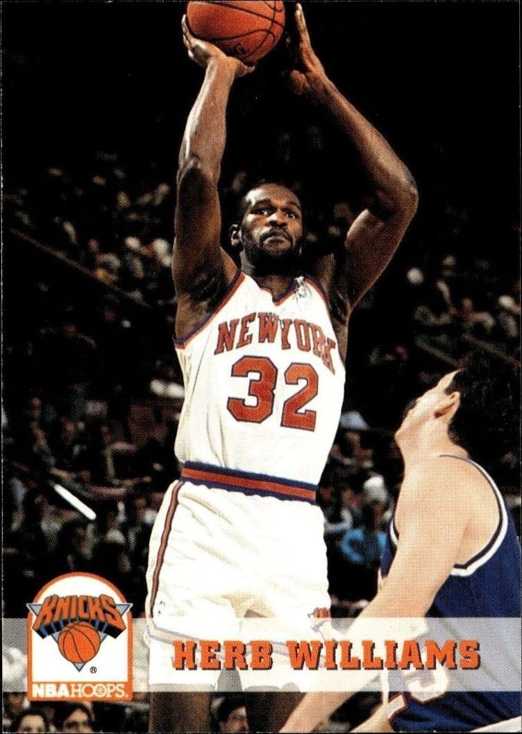 1993-94 Skybox NBA Hoops Series 2 Herb Williams #379 trading card
