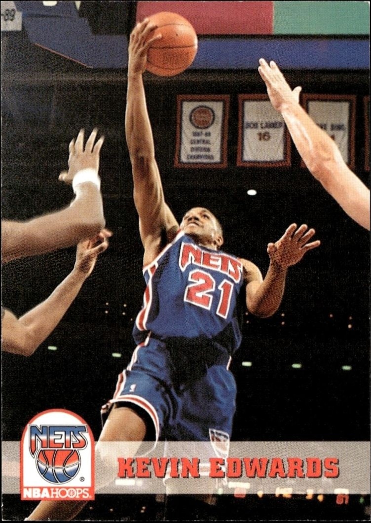 1993-94 Skybox NBA Hoops Series 2 Kevin Edwards #370 trading card