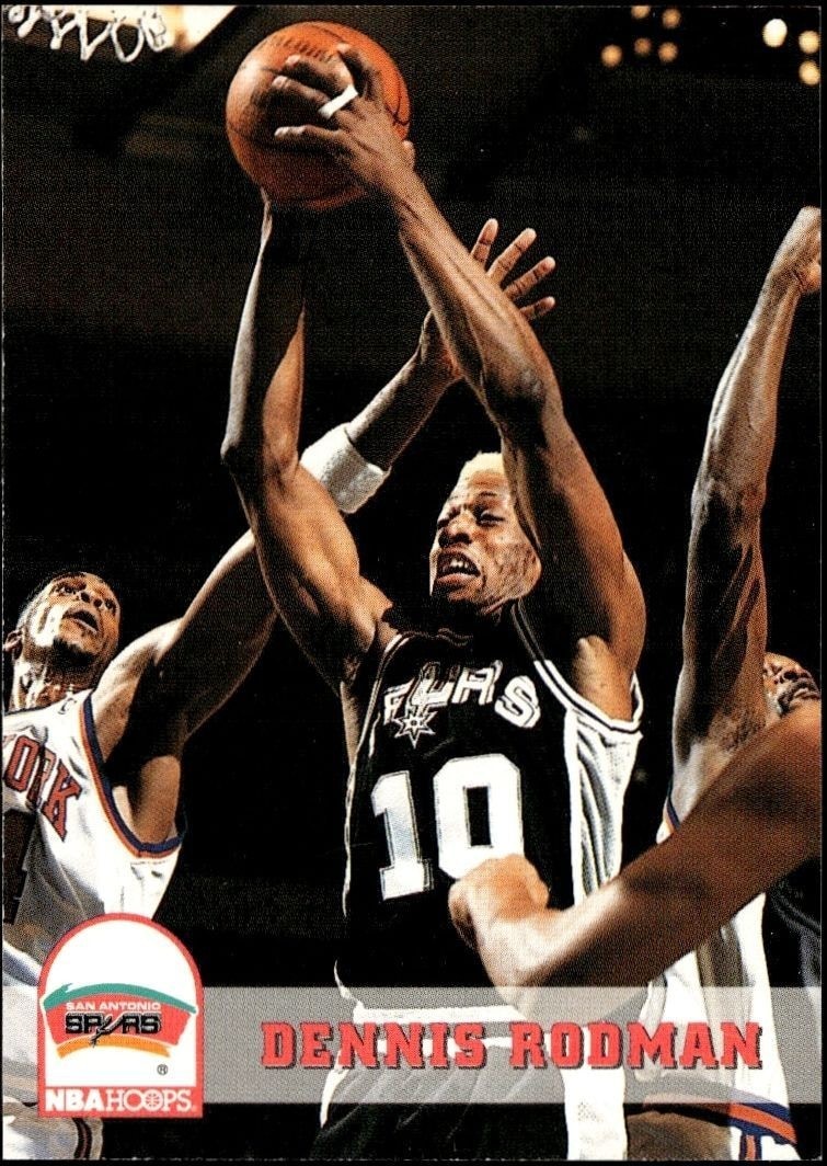 1993-94 Skybox NBA Hoops Series 2 Dennis Rodman #405 trading card