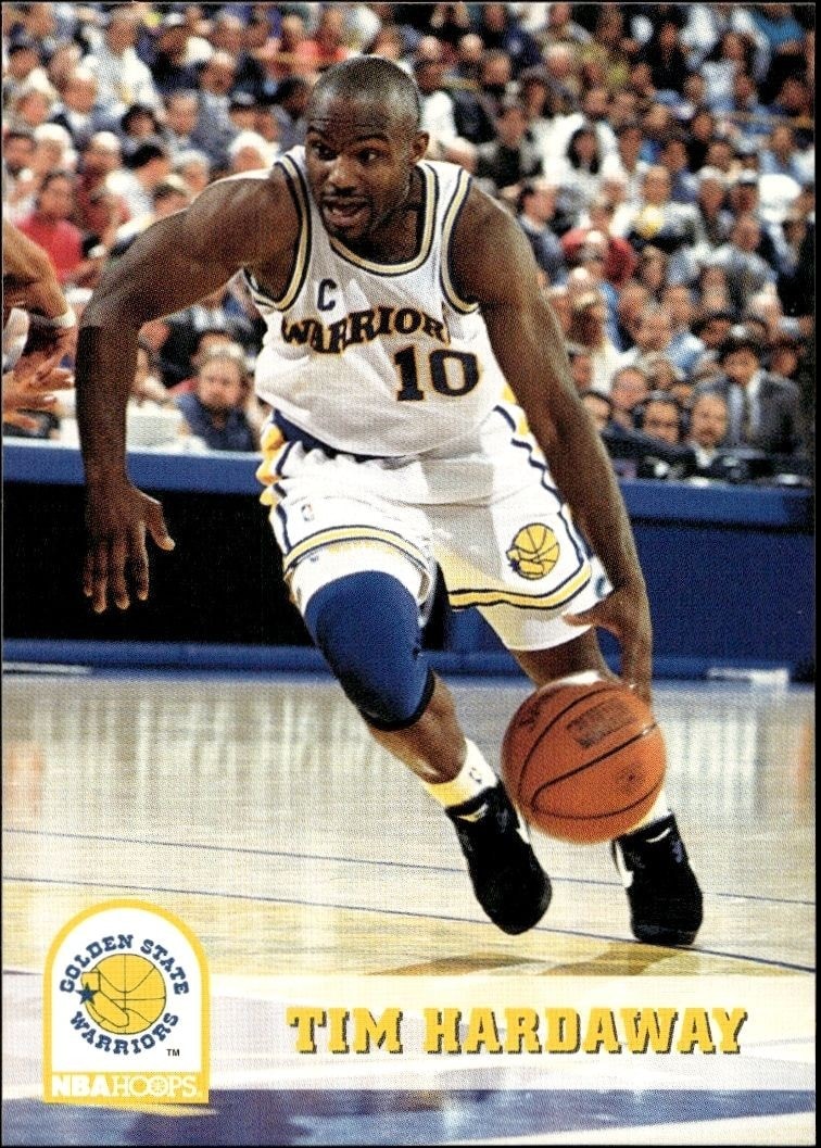1993-94 Skybox NBA Hoops Series 1 Tim Hardaway #69 trading card