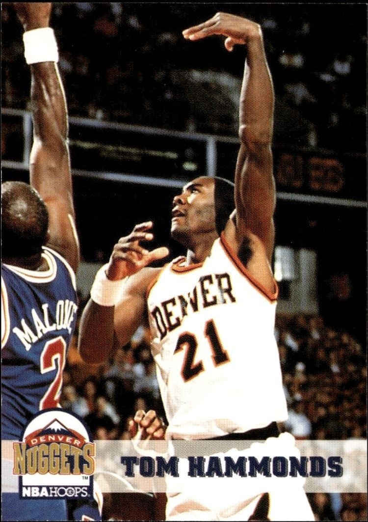 1993-94 Skybox NBA Hoops Series 2 Tom Hammonds #326 trading card
