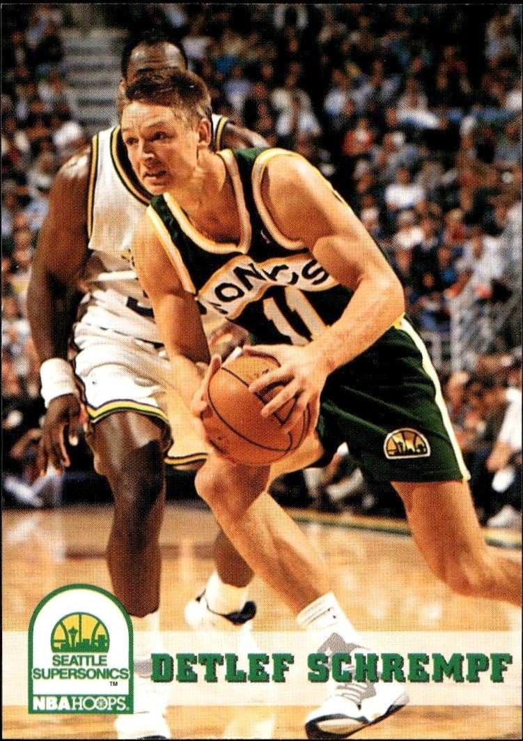 1993-94 Skybox NBA Hoops Series 2 Detlef Schrempf #411 trading card