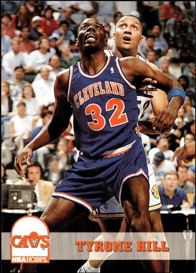 1993-94 Skybox NBA Hoops Series 2 Tyrone Hill #316 trading card