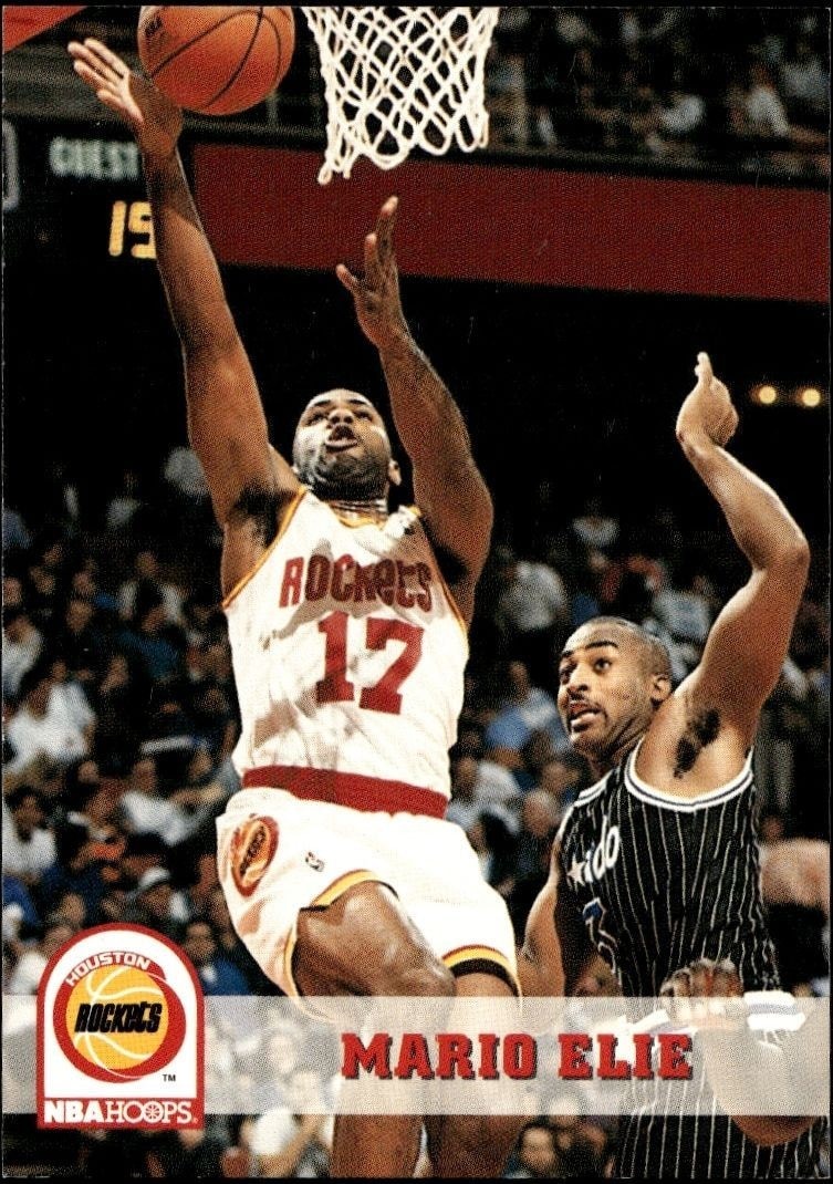 1993-94 Skybox NBA Hoops Series 2 Mario Elie #343 trading card