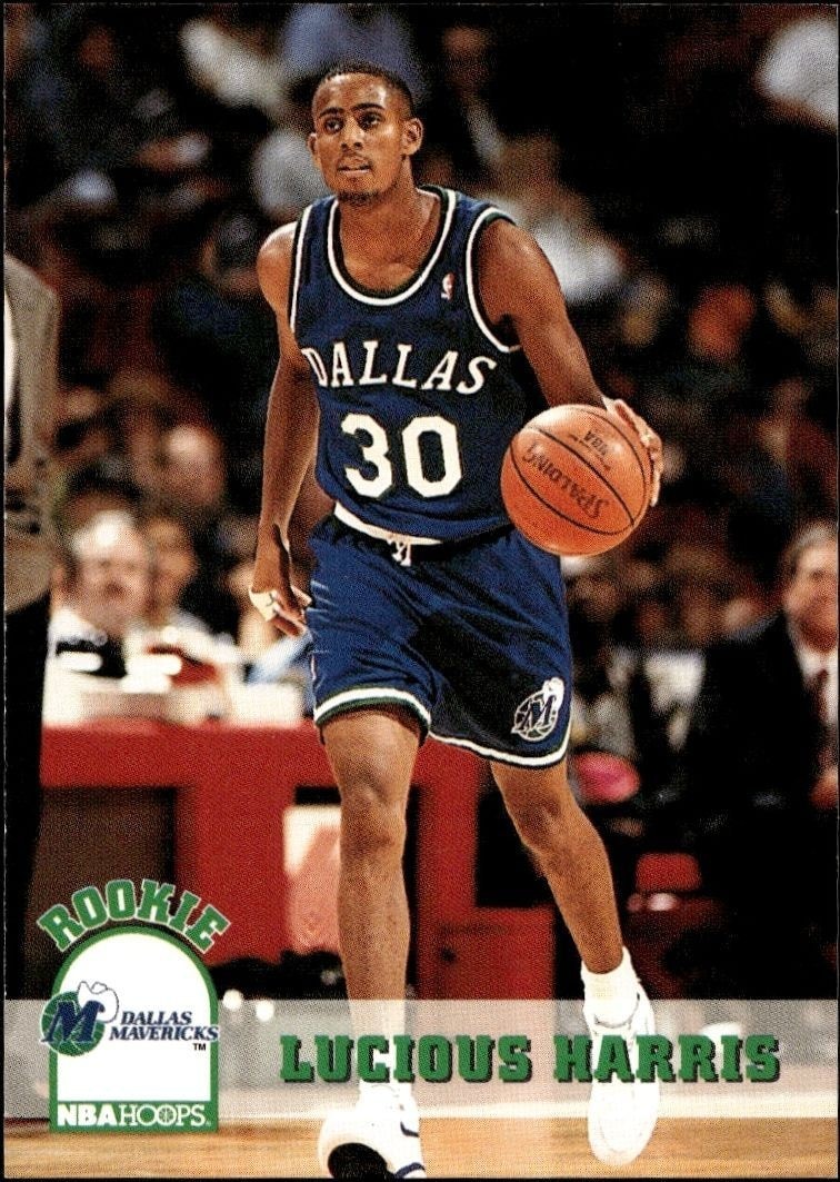 1993-94 Skybox NBA Hoops Series 2 Lucious Harris #320 trading card