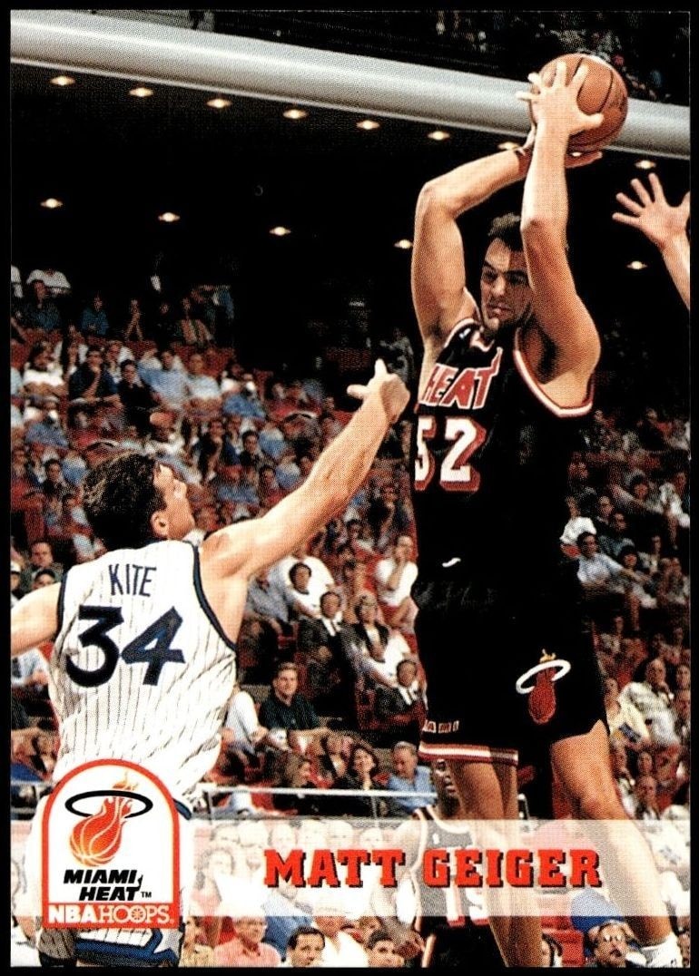 1993-94 Skybox NBA Hoops Series 2 Matt Geiger #361 trading card