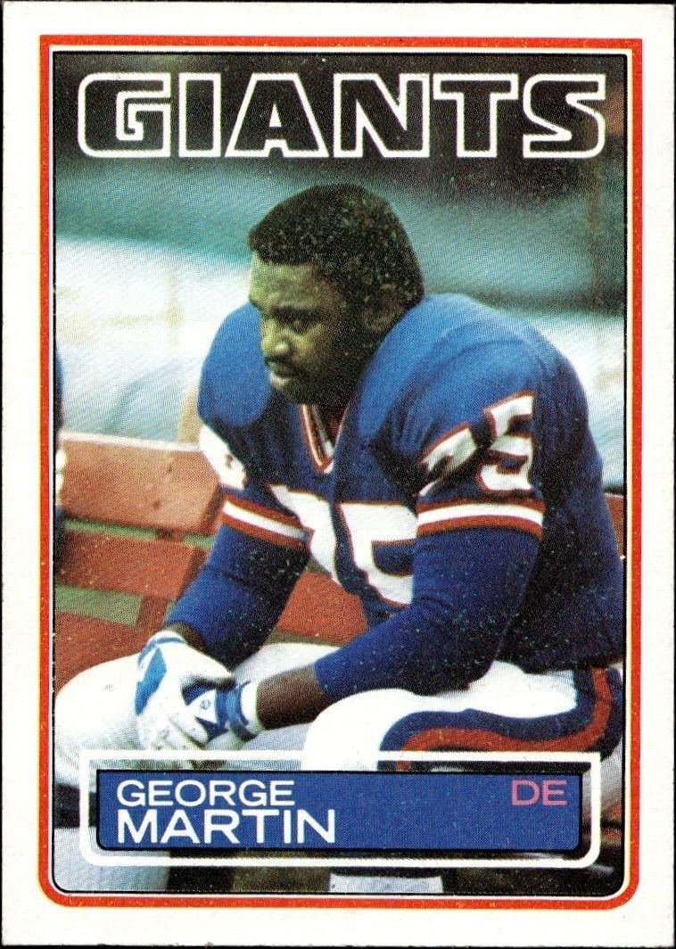 1983 Topps George Martin #130 trading card