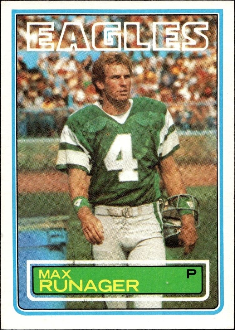 1983 Topps Max Runager #147 trading card