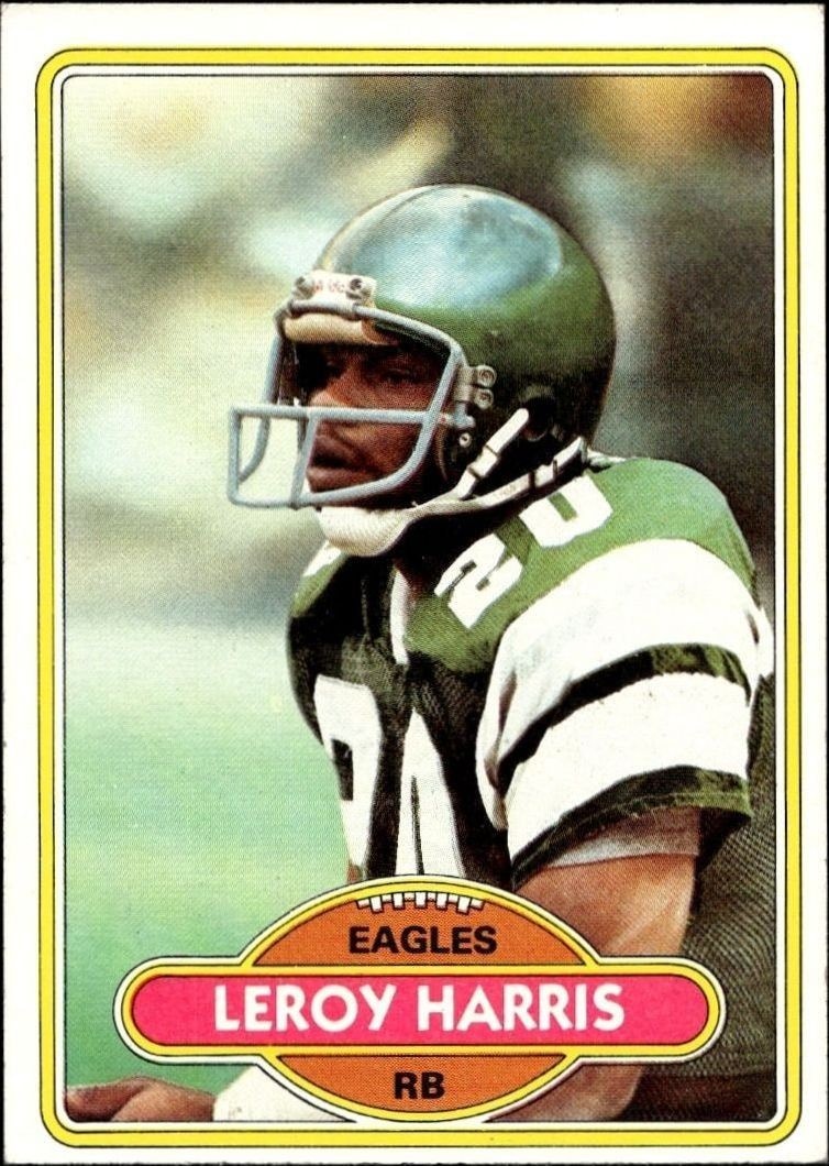 1980 Topps Leroy Harris #318 trading card