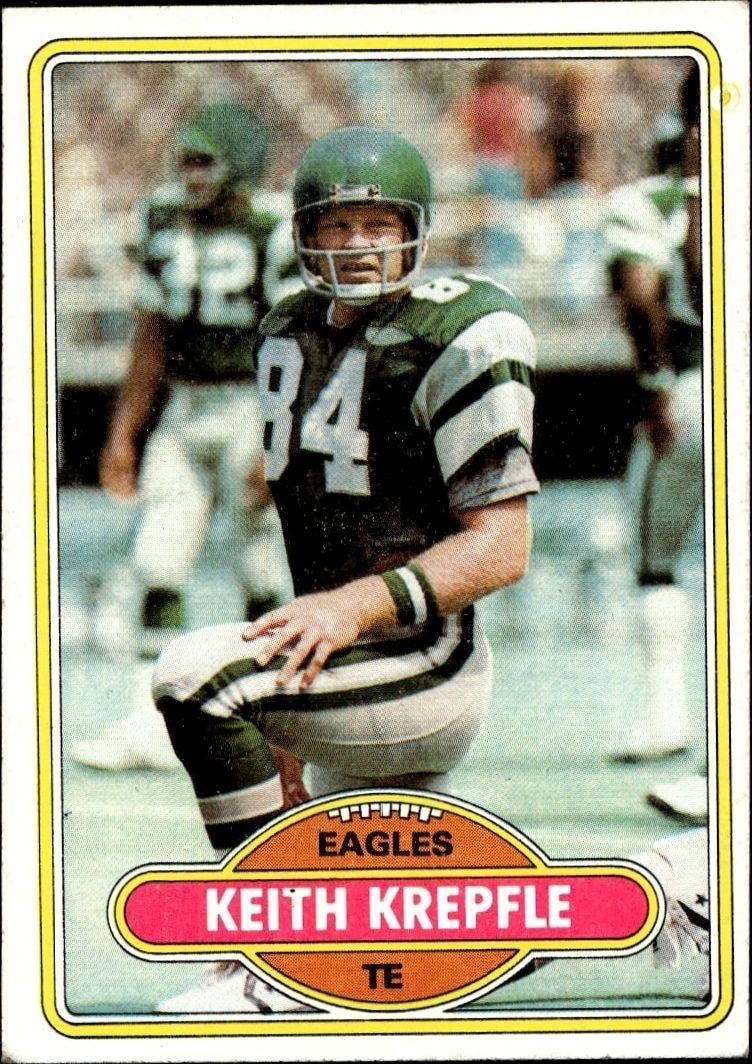 1980 Topps Keith Krepfle #32 trading card