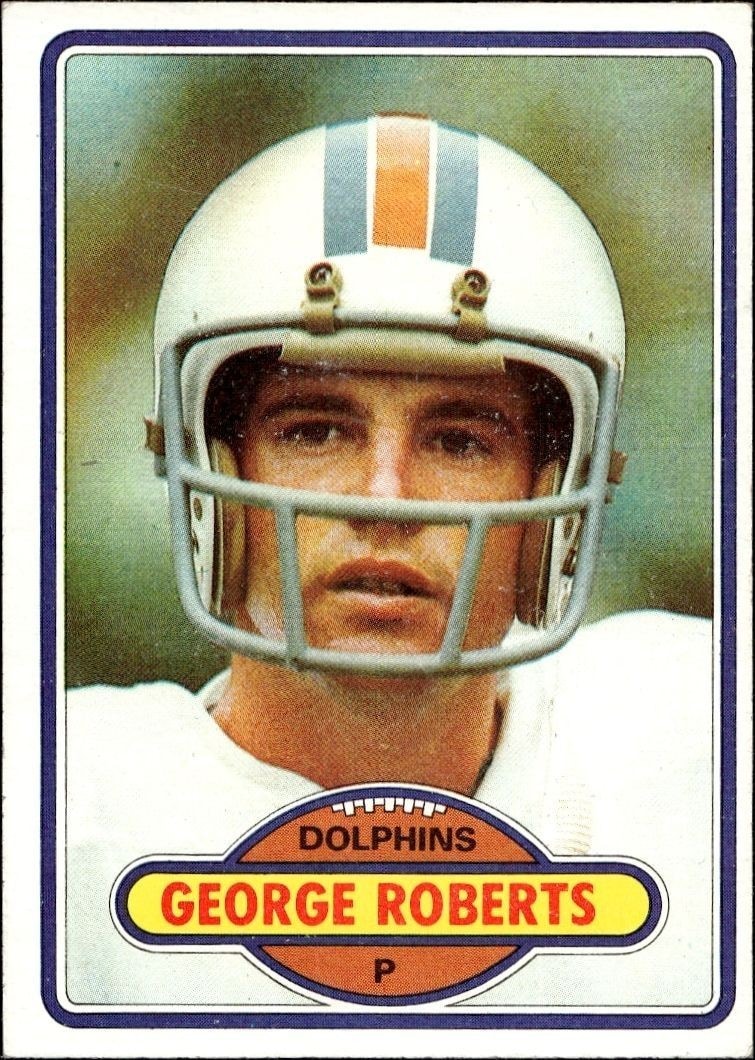 1980 Topps George Roberts #56 trading card