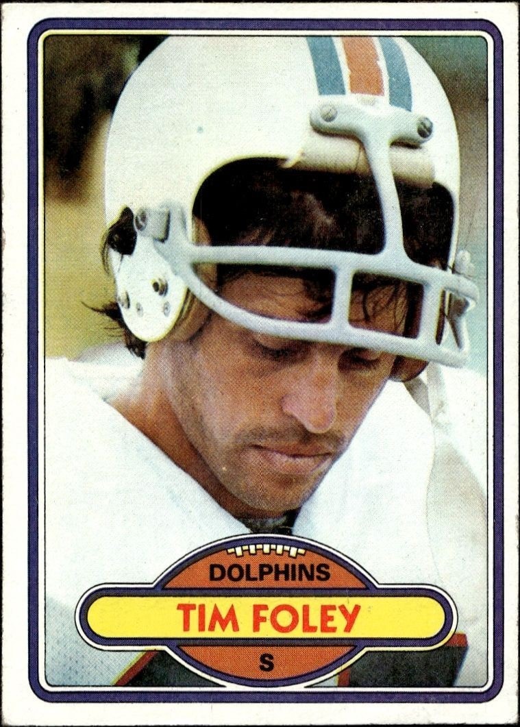 1980 Topps Tim Foley #221 trading card