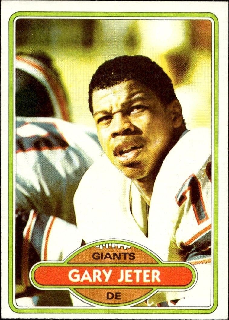 1980 Topps Gary Jeter #434 trading card