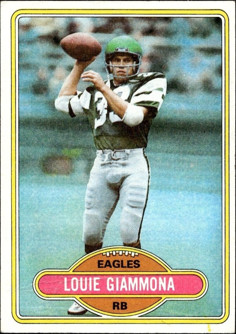 1980 Topps Louie Giammona #199 trading card