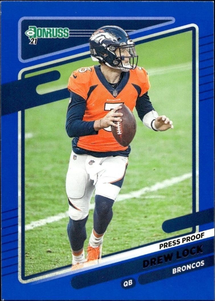 2021 Panini Donruss Drew Lock #179 trading card
