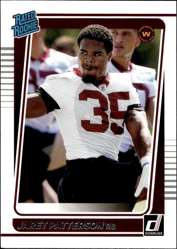 2021 Panini Donruss Jaret Patterson #298 trading card