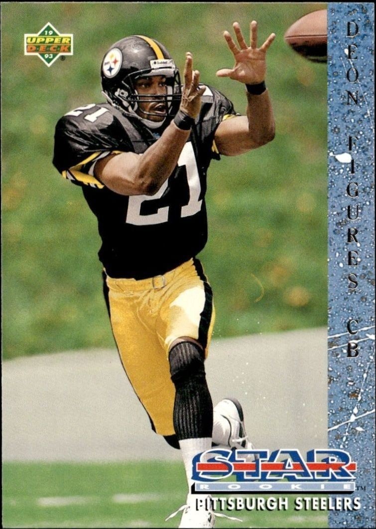 1993 Upper-Deck Deon Figures #21 trading card