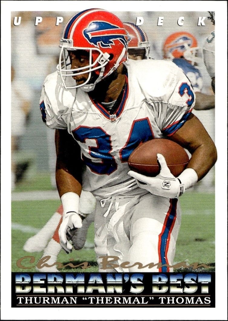 1993 Upper-Deck Thurman Thomas #438 trading card
