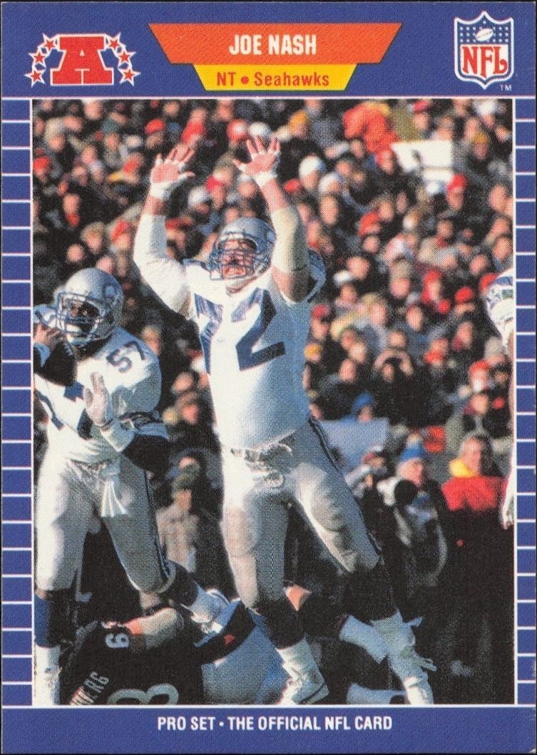 1989 Pro-Set Joe Nash #399 trading card