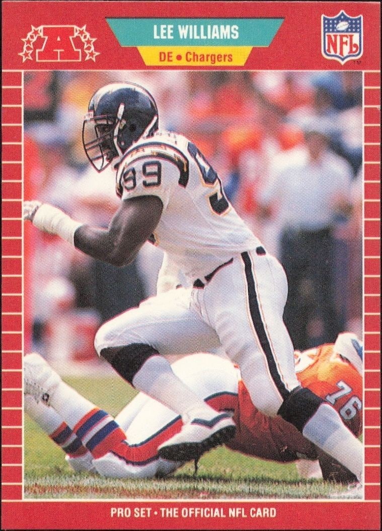 1989 Pro-Set Lee Williams #367 trading card