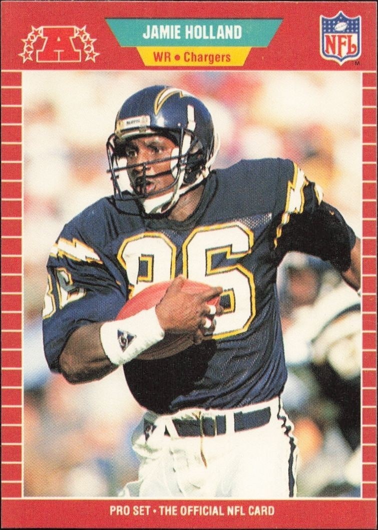 1989 Pro-Set Jamie Holland #366 trading card