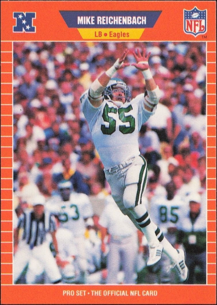 1989 Pro-Set Mike Reichenbach #320 trading card