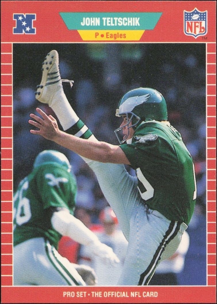 1989 Pro-Set John Teltschik #322 trading card