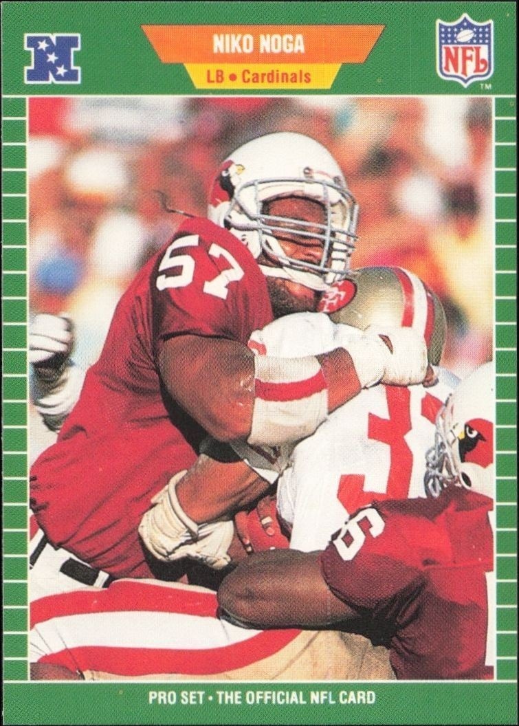 1989 Pro-Set Niko Noga #334 trading card