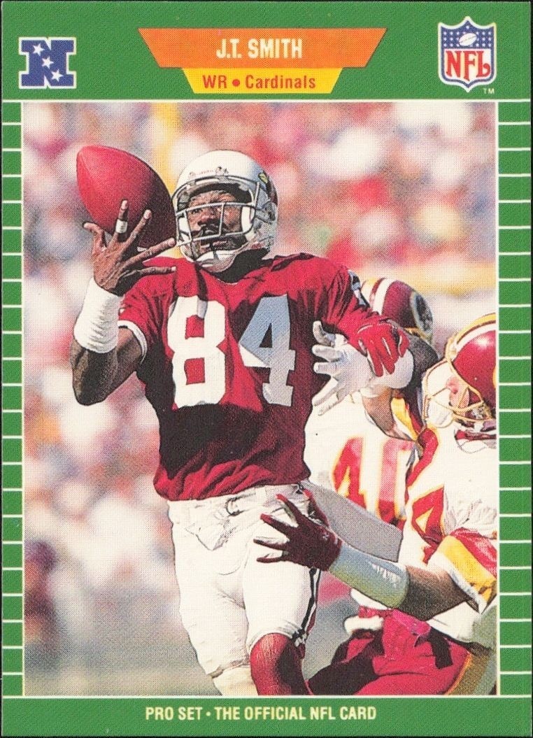 1989 Pro-Set J.T. Smith #339 trading card