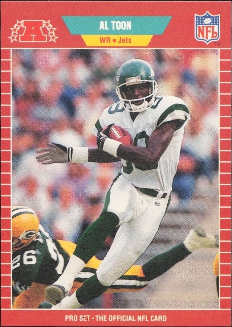 1989 Pro-Set Al Toon #308 trading card