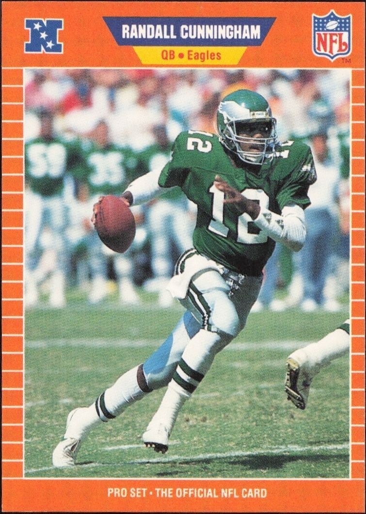 1989 Pro-Set Randall Cunningham #315 trading card