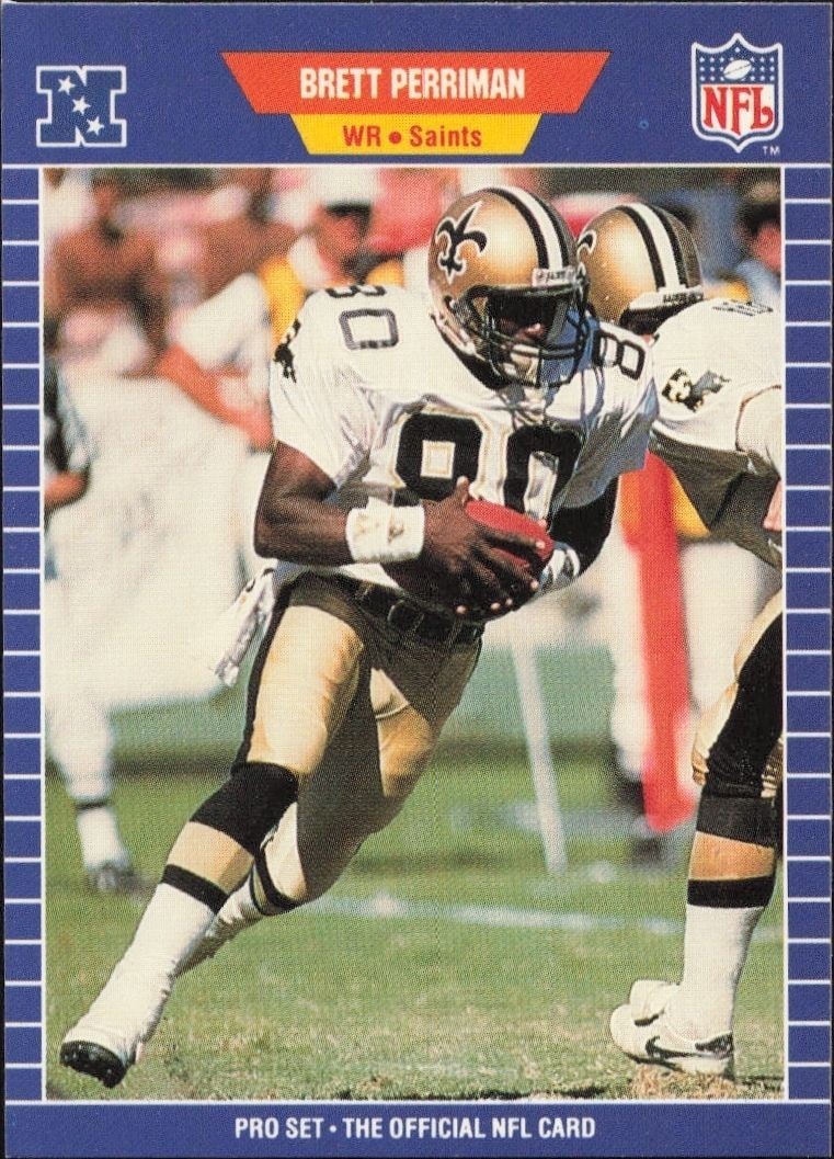 1989 Pro-Set Brett Perriman #275 trading card