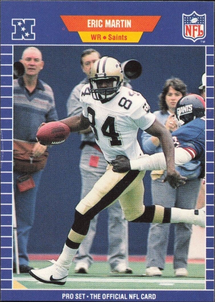 1989 Pro-Set Eric Martin #272 trading card